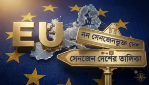 নন সেনজেন ভুক্ত দেশের তালিকা