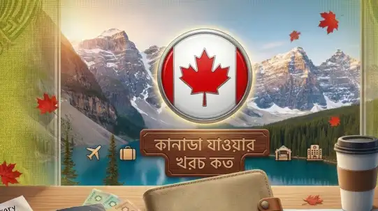 কানাডা যেতে কত টাকা লাগে
